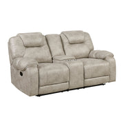 8560PT-2 Double Reclining Love Seat with Center Console - 8560PT-2