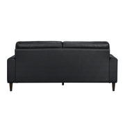 8566BLK*2 2pc Set: Sofa, Love - 8566BLK*2