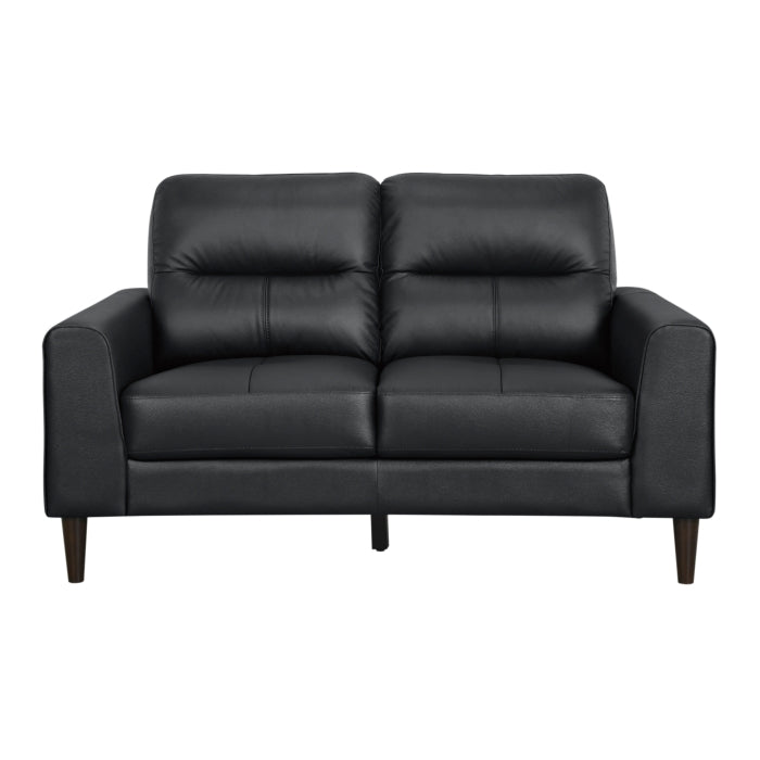 8566BLK-2 Love Seat - 8566BLK-2