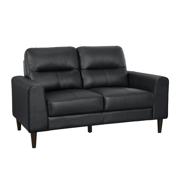 8566BLK-2 Love Seat - 8566BLK-2