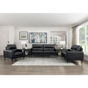 8566BLK-3 Sofa - 8566BLK-3