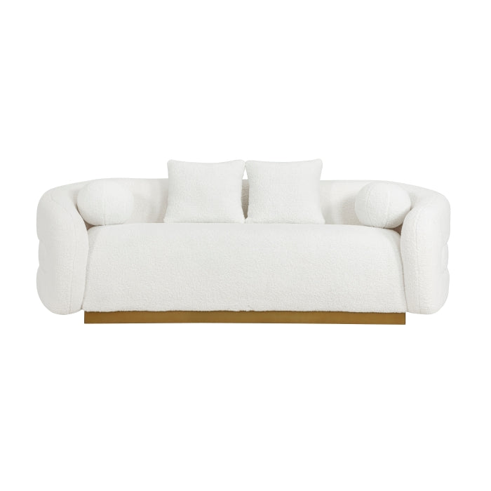 8568WH*2 2pc Set: Sofa, Love - 8568WH*2