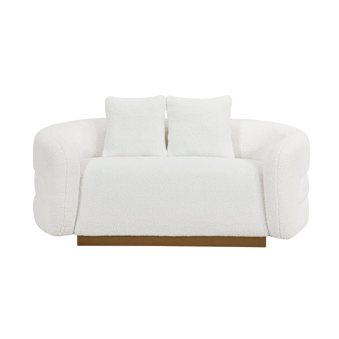 8568WH*2 2pc Set: Sofa, Love - 8568WH*2