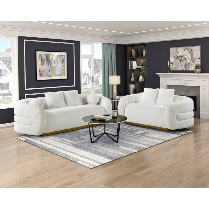 8568WH-2 Love Seat - 8568WH-2