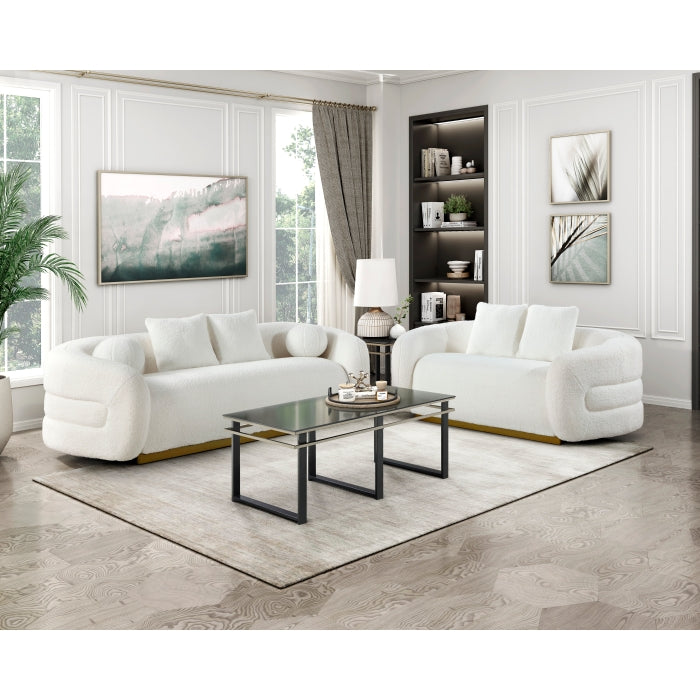 8568WH-2 Love Seat - 8568WH-2