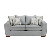 8579GY*2 2pc Set: Sofa, Love - 8579GY*2
