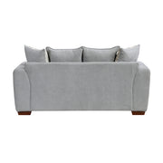 8579GY*2 2pc Set: Sofa, Love - 8579GY*2