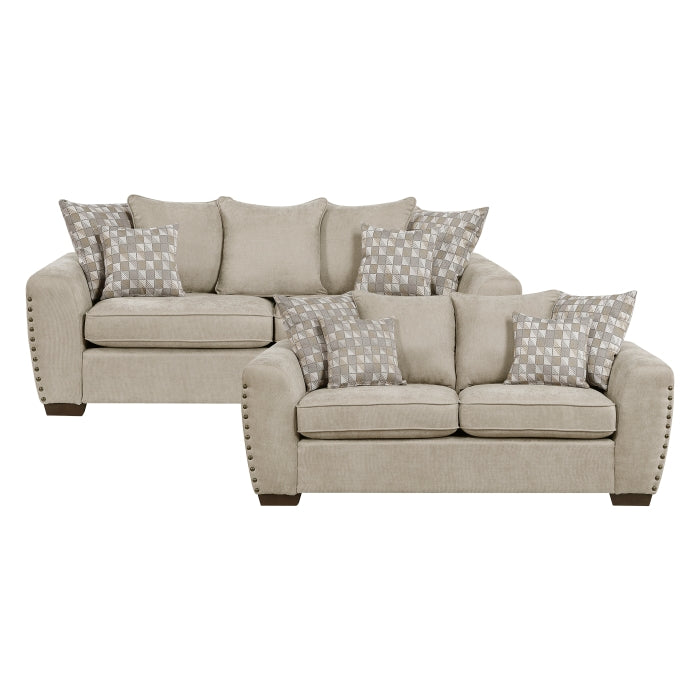 8579SS*2 2pc Set: Sofa, Love - 8579SS*2