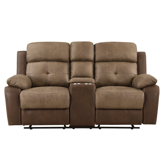 8599BR*2 2pc Set: Sofa, Love - 8599BR*2
