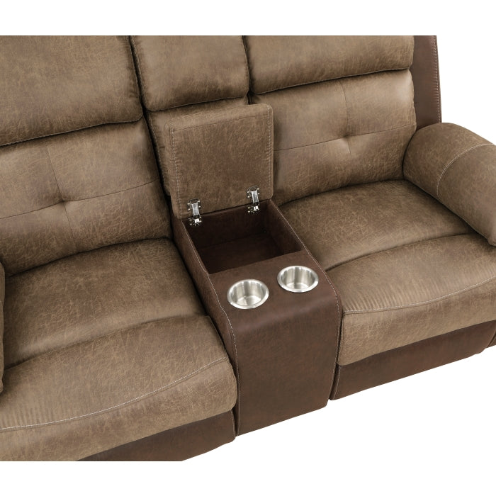 8599BR*2 2pc Set: Sofa, Love - 8599BR*2