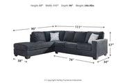 Altari  2-Piece Sectional and Ottoman -  Ashley - Luna Furniture