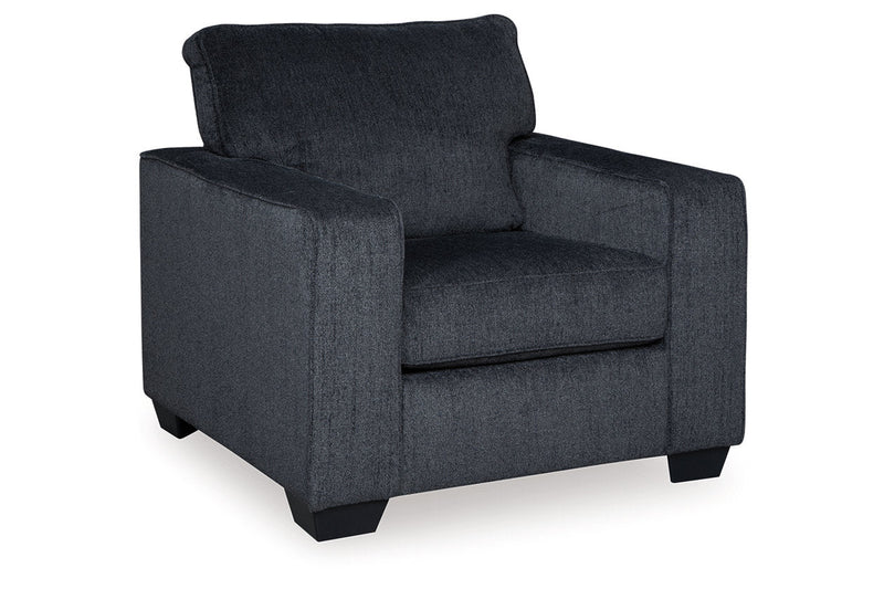 Altari Slate Sofa, Loveseat and Chair from Ashley - Luna Furniture