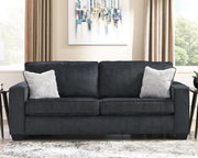 Altari Slate Sofa, Loveseat and Chair from Ashley - Luna Furniture