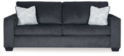 Altari Sofa, Loveseat, Chair and Ottoman in Slate from Ashley - Luna Furniture