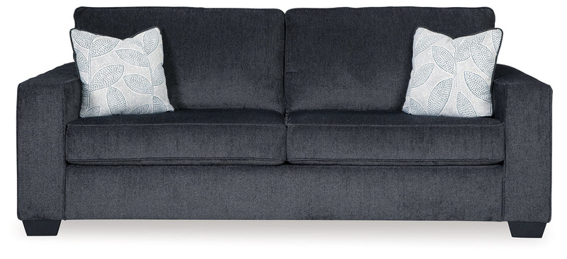 Altari Sofa, Loveseat, Chair and Ottoman in Slate from Ashley - Luna Furniture