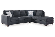 Altari Slate 2-Piece Sectional and Ottoman -  Ashley - Luna Furniture