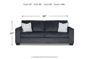 Altari Slate Sofa Sleeper and Loveseat -  Ashley - Luna Furniture