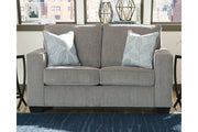 Altari Alloy 2-Piece Sectional with Chaise, Loveseat and Ottoman -  Ashley - Luna Furniture