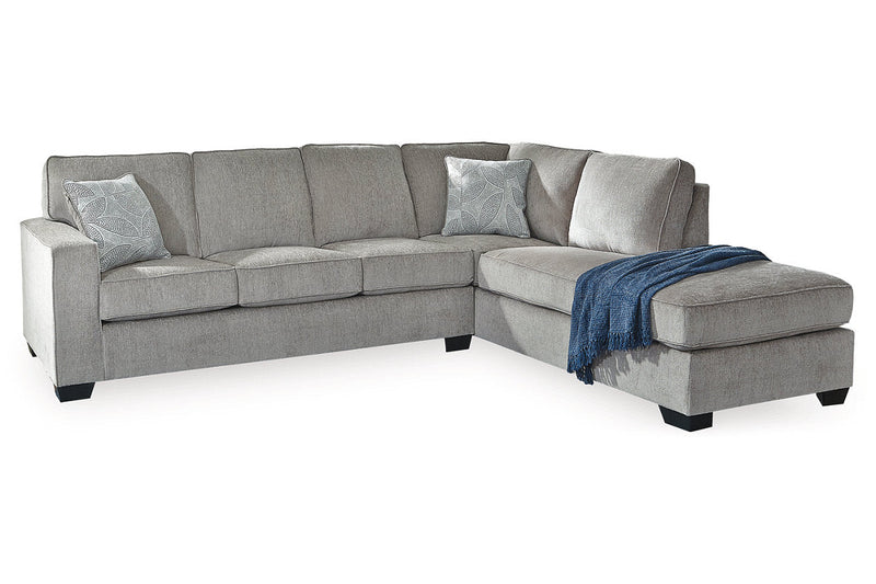 Altari Alloy 2-Piece Sleeper Sectional, Loveseat and Ottoman -  Ashley - Luna Furniture
