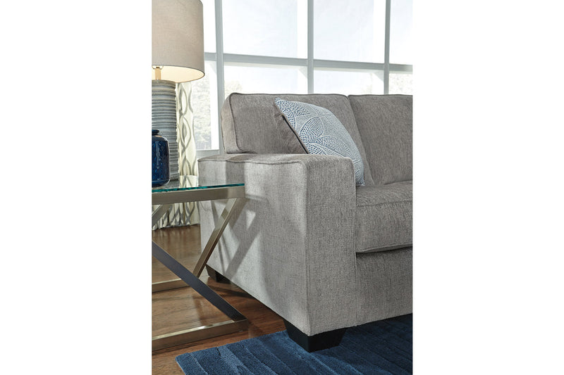Altari Alloy 2-Piece Sleeper Sectional, Loveseat and Ottoman -  Ashley - Luna Furniture