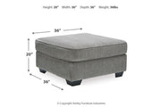 Altari Alloy 2-Piece Sleeper Sectional, Loveseat and Ottoman -  Ashley - Luna Furniture