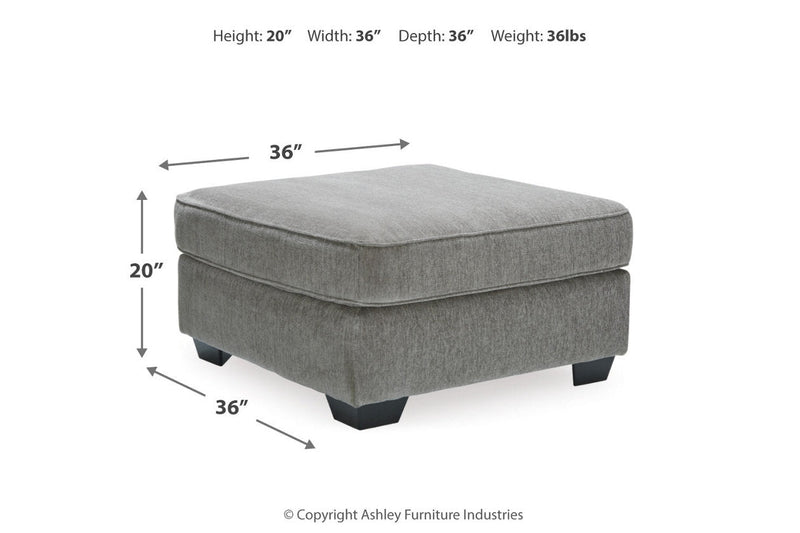 Altari Alloy 2-Piece Sleeper Sectional, Loveseat and Ottoman -  Ashley - Luna Furniture