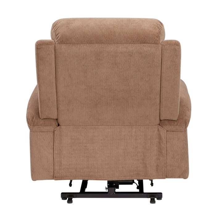 9000BRW-1LTM Power Lift Chair with Massage, Heat, Charging Ports and Cup-holders - 9000BRW-1LTM