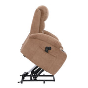 9000BRW-1LTM Power Lift Chair with Massage, Heat, Charging Ports and Cup-holders - 9000BRW-1LTM