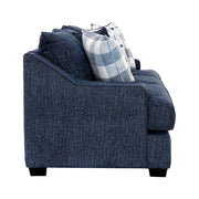 9008BUE*2 2pc Set: Sofa, Love - 9008BUE*2