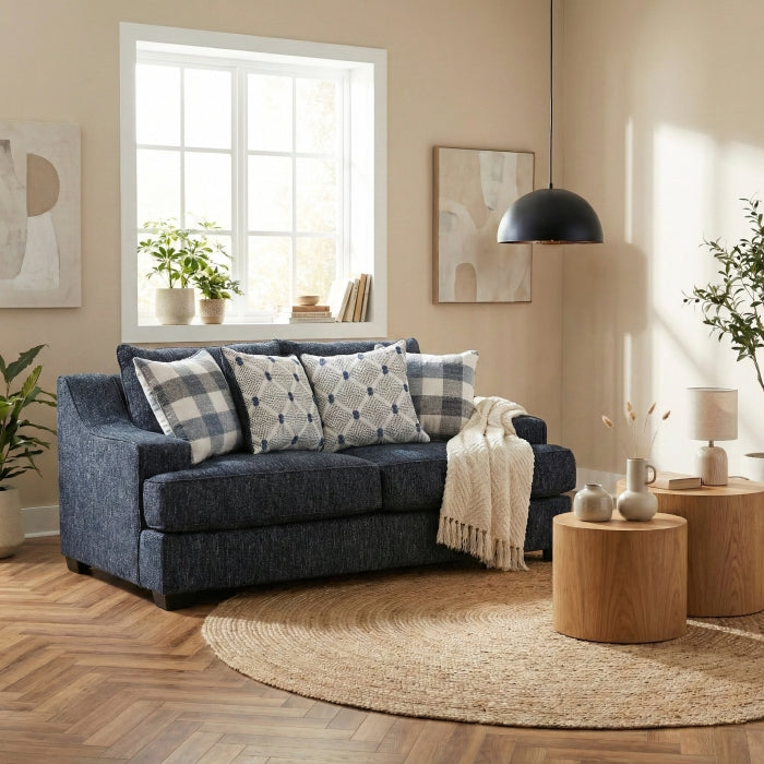 9008BUE-2 Love Seat - 9008BUE-2