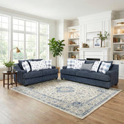 9008BUE-2 Love Seat - 9008BUE-2