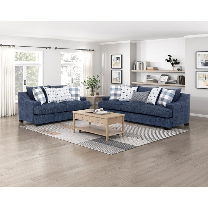 9008BUE-3 Sofa - 9008BUE-3