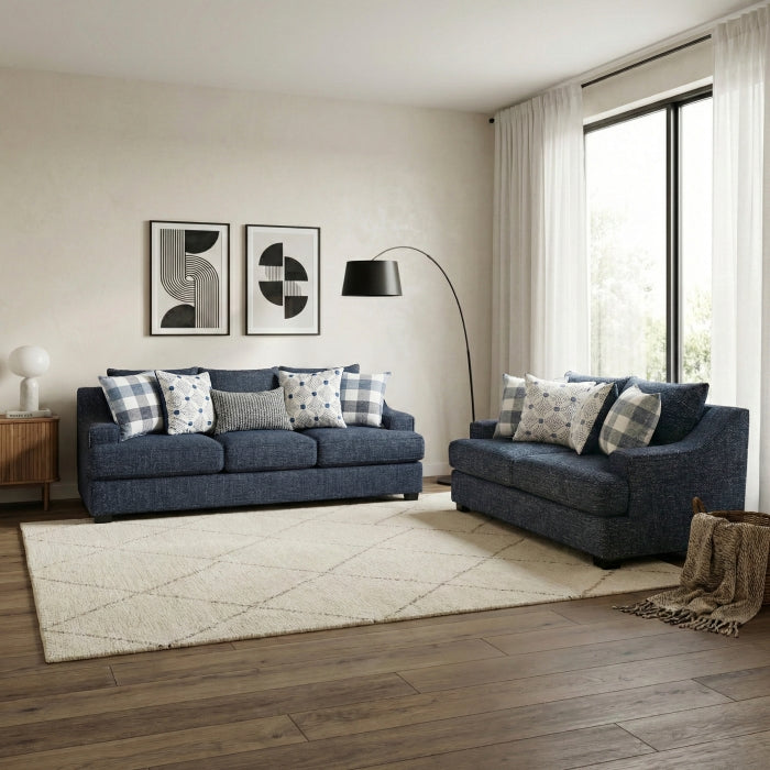 9008BUE-3 Sofa - 9008BUE-3