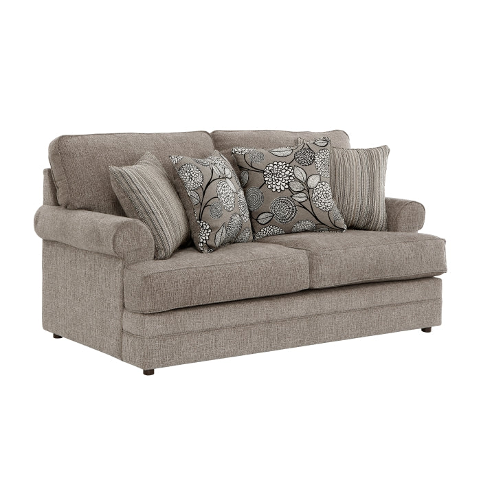 9009TPE*2 2pc Set: Sofa, Love - 9009TPE*2