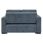 9027BUE-2CL Convertible Love Seat with Pull-out Bed - 9027BUE-2CL