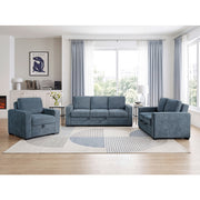9027BUE-3CL Convertible Sofa with Pull-out Bed - 9027BUE-3CL