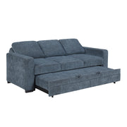 9027BUE-3CL Convertible Sofa with Pull-out Bed - 9027BUE-3CL