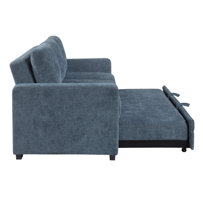9027BUE-3CL Convertible Sofa with Pull-out Bed - 9027BUE-3CL