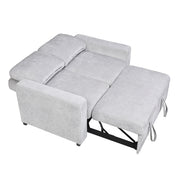 9027GRY-2CL Convertible Love Seat with Pull-out Bed - 9027GRY-2CL