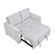 9027GRY-2CL Convertible Love Seat with Pull-out Bed - 9027GRY-2CL