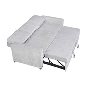 9027GRY-3CL Convertible Sofa with Pull-out Bed - 9027GRY-3CL