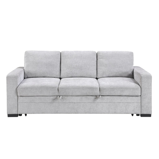 9027GRY-3CL Convertible Sofa with Pull-out Bed - 9027GRY-3CL