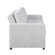 9027GRY-3CL Convertible Sofa with Pull-out Bed - 9027GRY-3CL