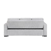 9027GRY-3CL Convertible Sofa with Pull-out Bed - 9027GRY-3CL
