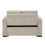 9027TPE-2CL Convertible Love Seat with Pull-out Bed - 9027TPE-2CL