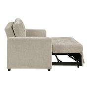 9027TPE-2CL Convertible Love Seat with Pull-out Bed - 9027TPE-2CL