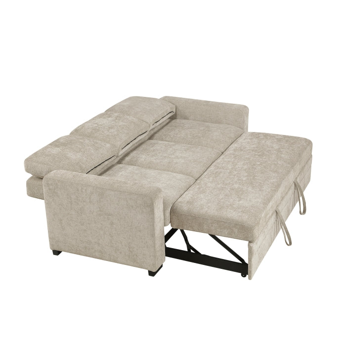 9027TPE-3CL Convertible Sofa with Pull-out Bed - 9027TPE-3CL