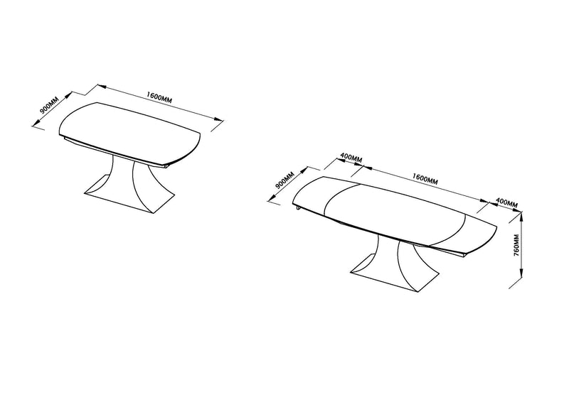 9035 Dining Marble Table - Gate FurnitureDining Table