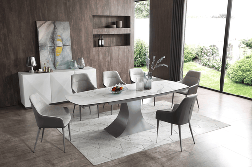 9035 Table with 1254 Chairs and 3012 buffet SET - p11455