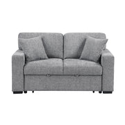 9050GRY*2SL 2pc Set: Sofa, Love - 9050GRY*2SL